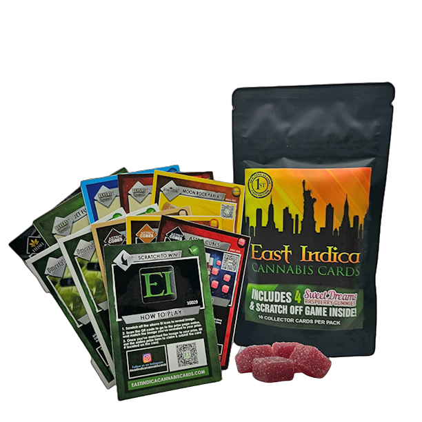 East Indica Cannabis Card Packs